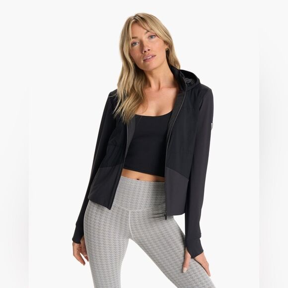 NWT Vuori Chilled Out Full zip Washed black jacket size XL - Picture 2 of 11